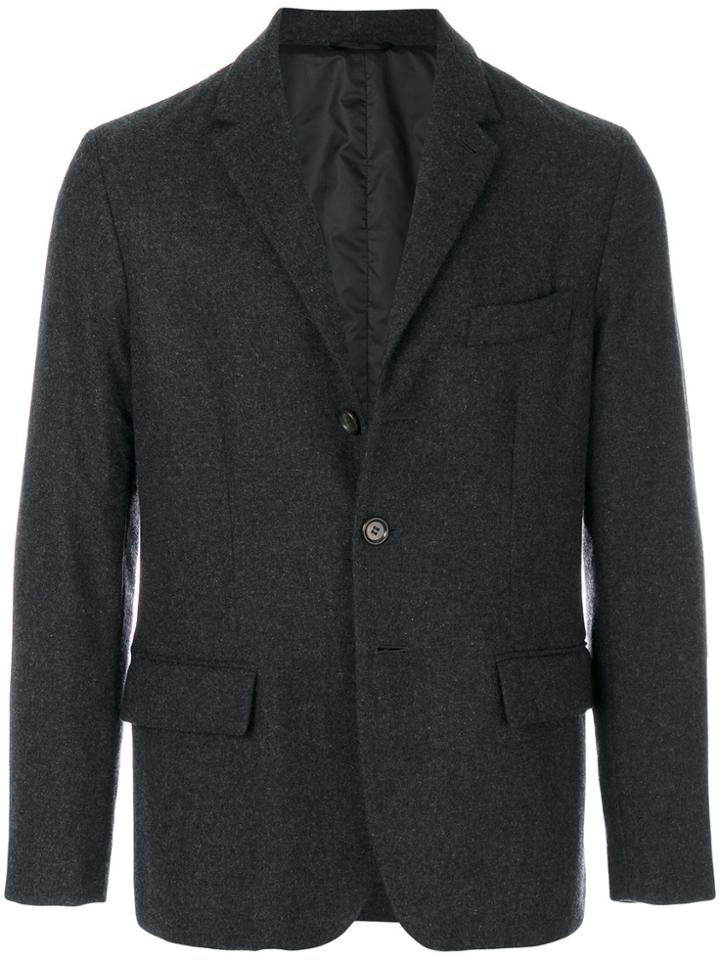 Aspesi Single Breasted Blazer - Grey