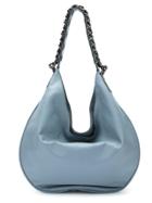 Mara Mac Shoulder Bag With Chain Strap - Blue