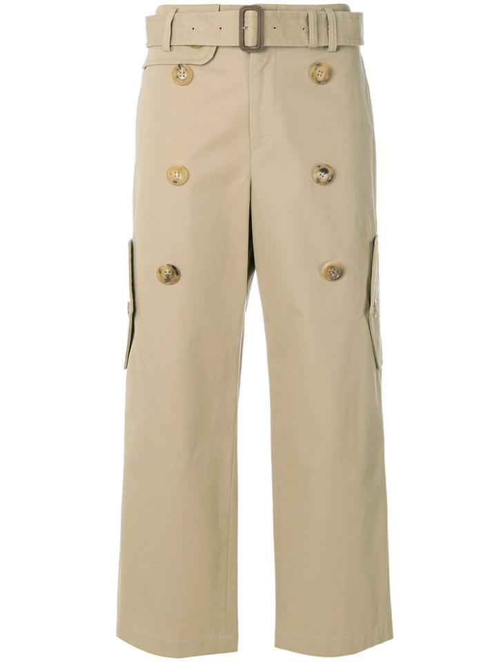 Junya Watanabe Comme Des Garçons Vintage Double Buttons Cropped