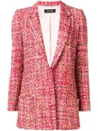 Styland Tweed Blazer - Red