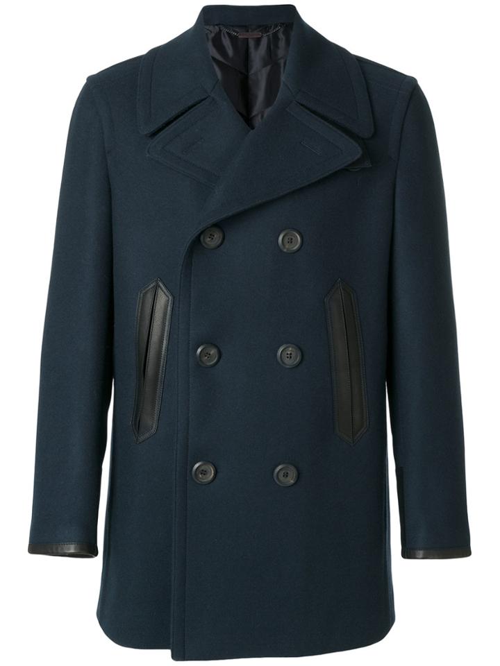 Salvatore Ferragamo Double Breasted Jacket - Grey