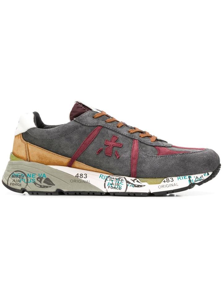 Premiata Mase Low Top Trainers - Grey