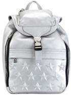 Ash Jordan Small Backpack, Grey, Leather/polyester/cotton