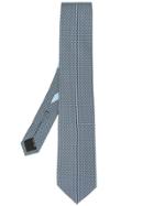 Salvatore Ferragamo All Over Gancio Tie - Blue