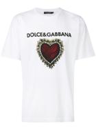 Dolce & Gabbana Sacred Heart Print T-shirt - White