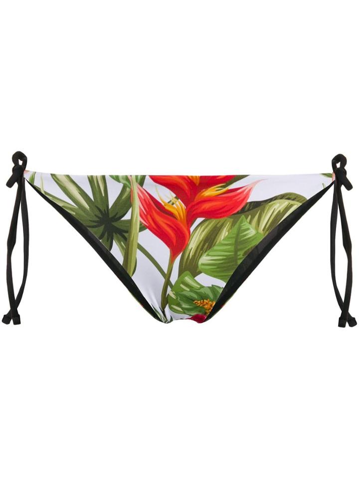 Mc2 Saint Barth Floral Bikini Bottoms - Green