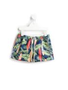 Mc2 Saint Barth Kids Surf (blue) Board Print Swim Shorts, Boy's, Size: 6 Yrs