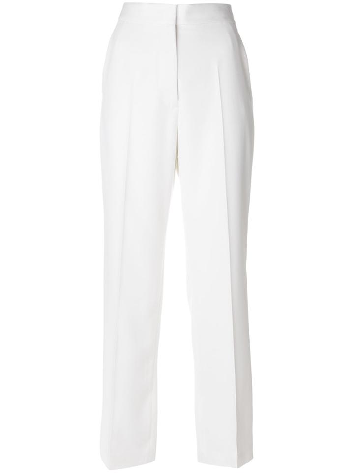 Stella Mccartney High Waisted Trousers - White