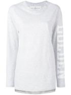 Golden Goose Deluxe Brand - Long Sleeve Over T-shirt - Women - Cotton - Xs, Grey, Cotton