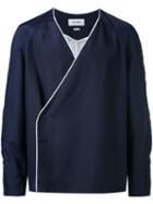 Sunnei - Kimono Blazer - Men - Cotton/spandex/elastane - S, Blue, Cotton/spandex/elastane