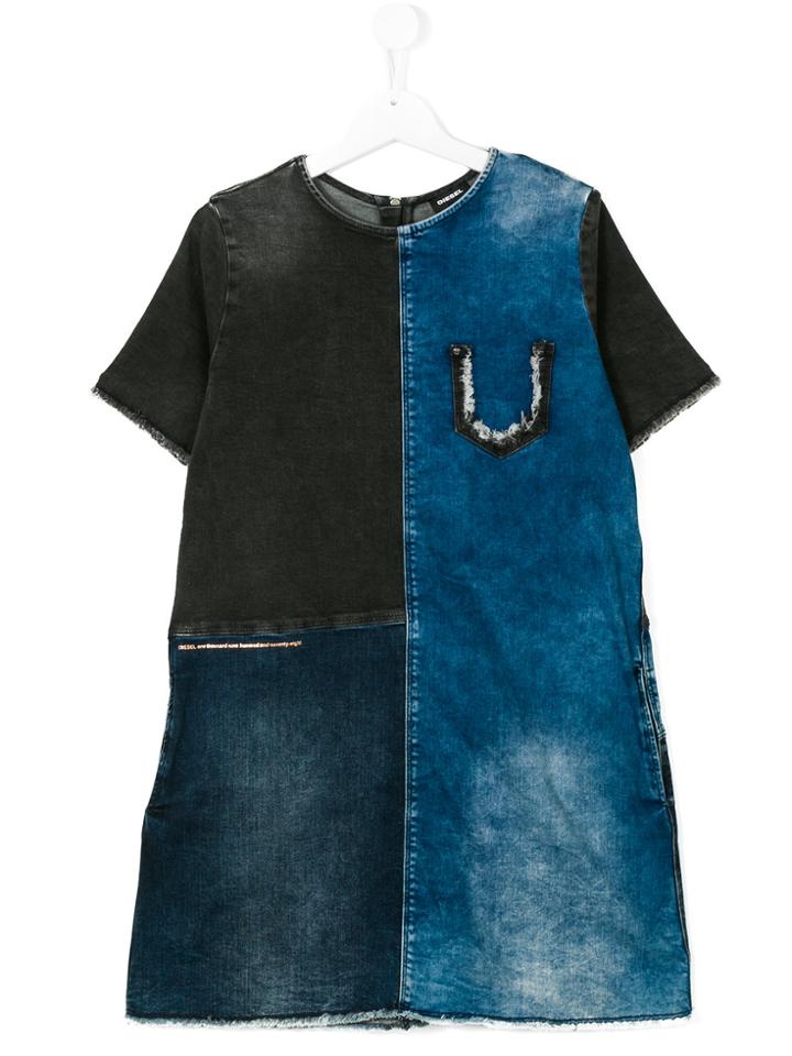 Diesel Kids Denim Dress - Blue