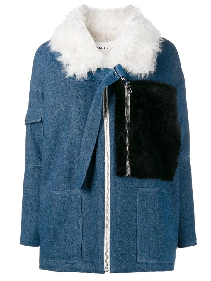 Sandy Liang Citroen Jacket - Blue