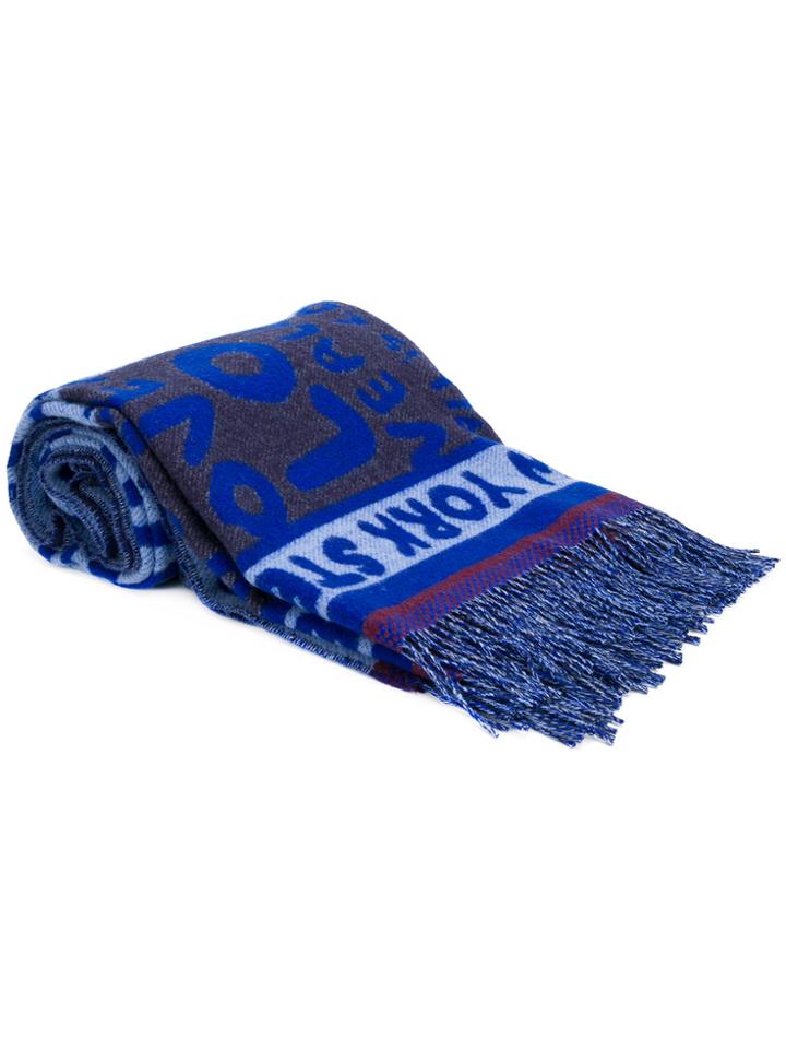 Stella Mccartney All Is Love Scarf - Blue