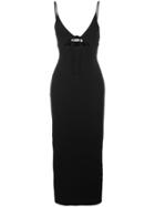 Reformation Tash Ribbed-jersey Dress - Black