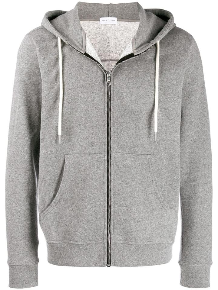 John Elliott Hooded Bomber Jacket - Grey