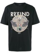 John Richmond - Refind Print T-shirt - Men - Cotton - S, Black, Cotton