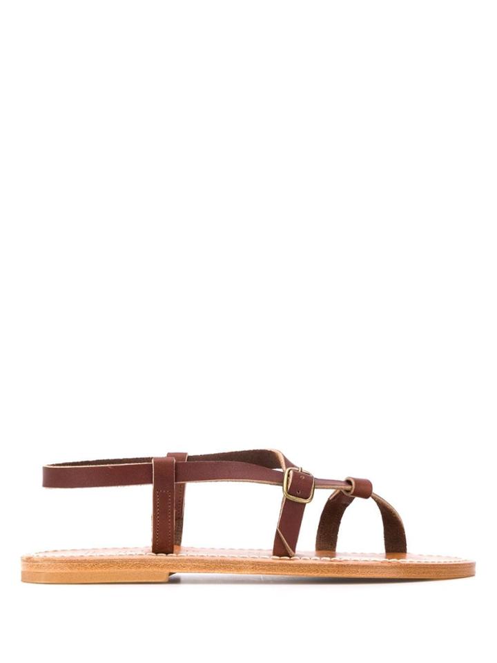 K. Jacques Jival Sandals - Brown