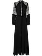 Olympiah Silk Gown - Black