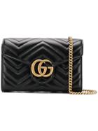 Gucci Marmont Shoulder Bag - Black