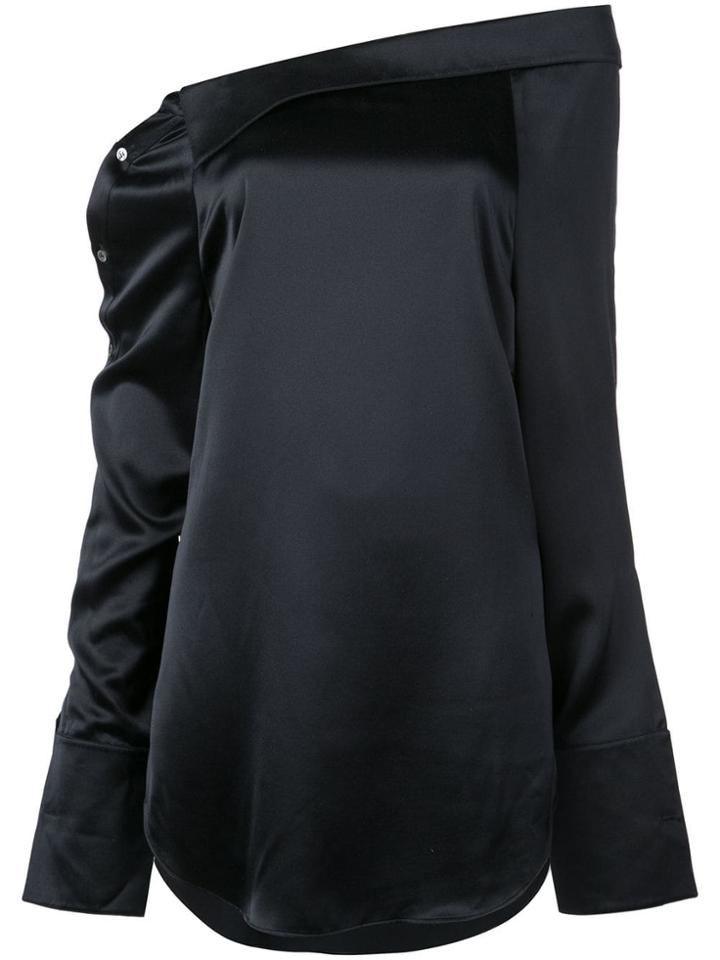 Monse Shoulder Placket Shirt - Blue