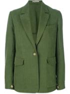 Golden Goose Deluxe Brand Single Breasted Blazer - Green