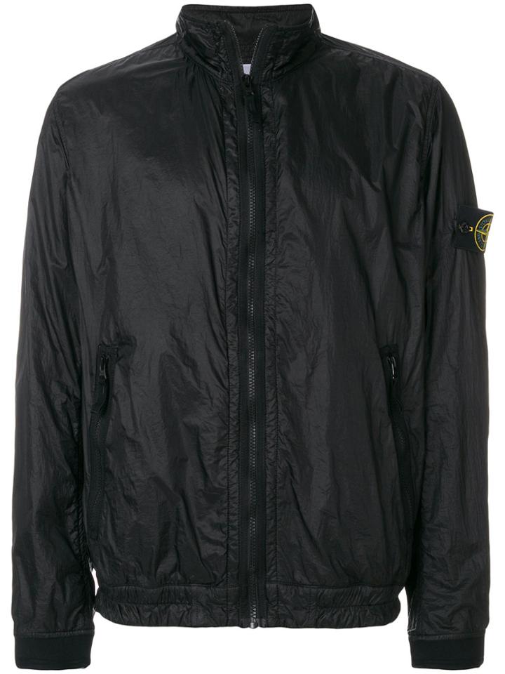 Stone Island Windbreaker Jacket - Black