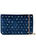 Red Valentino Red(v) Embellished Crossbody Bag - Blue