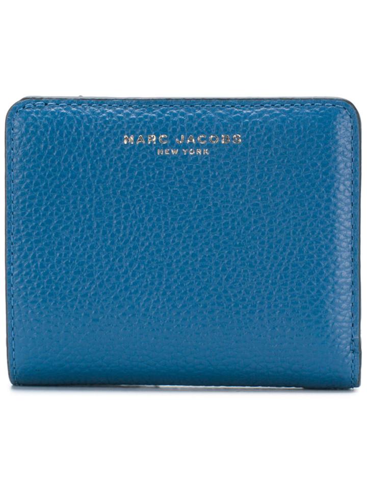 Marc Jacobs Gotham Compact Wallet - Blue
