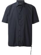 Joseph Classic Short Sleeve Shirt, Men's, Size: 41, Blue, Nylon/polyester