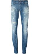 Diesel Grupee. 0670p Jeans, Women's, Size: 29/32, Blue, Cotton/polyester/spandex/elastane