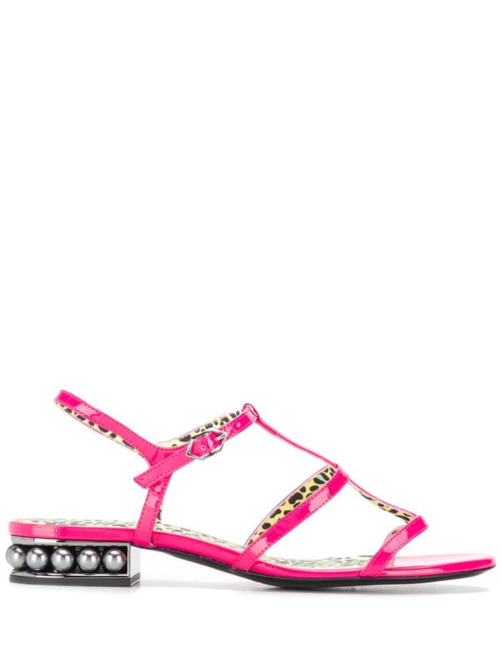 Nicholas Kirkwood Casati Strap Sandals - Pink