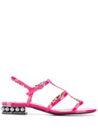 Nicholas Kirkwood Casati Strap Sandals - Pink