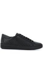Michael Kors Colby Woven Style Sneakers - Black