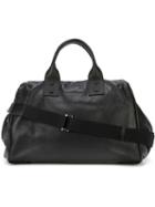 Emporio Armani Removable Strap Holdalls, Men's, Black, Calf Leather