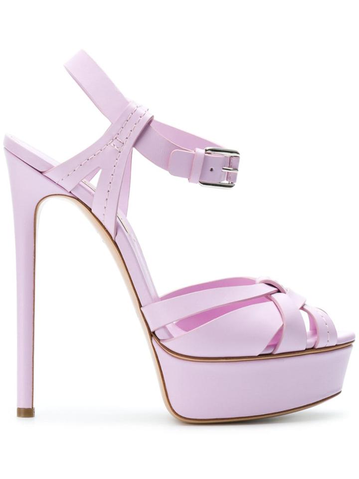 Casadei Platform Sandals - Pink