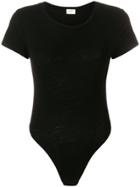 Re/done Jersey Bodysuit - Black