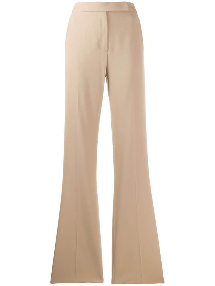 Max Mara Flared Tailored Trousers - Neutrals