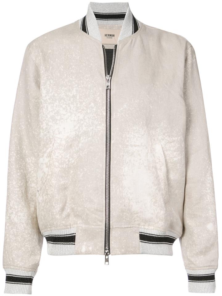 Herman Classic Bomber Jacket - Nude & Neutrals