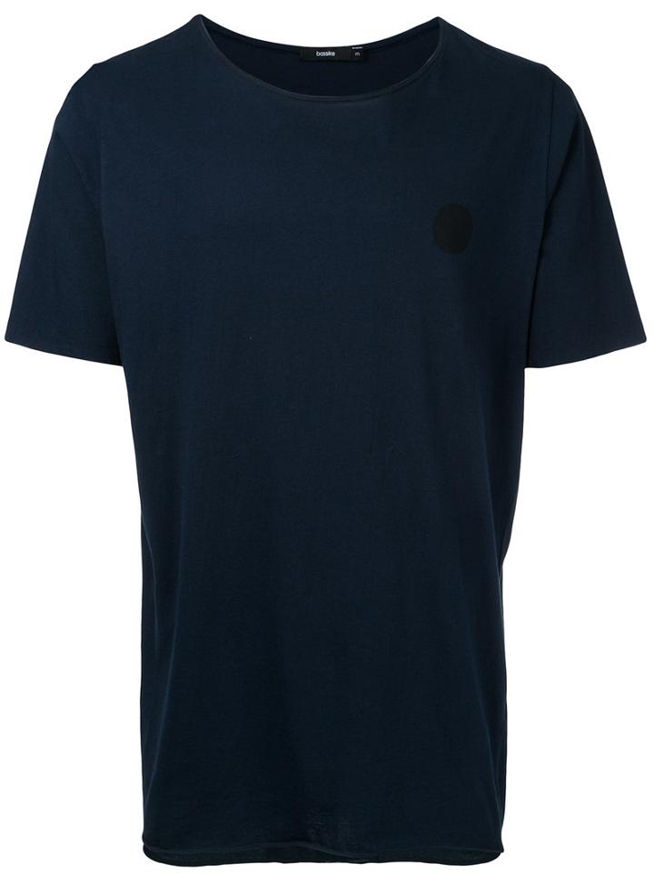 Bassike - Plain T-shirt - Men - Cotton - S, Blue, Cotton