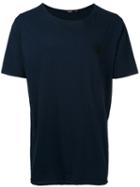 Bassike - Plain T-shirt - Men - Cotton - S, Blue, Cotton