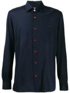 Kiton Fitted Shirt - Blue