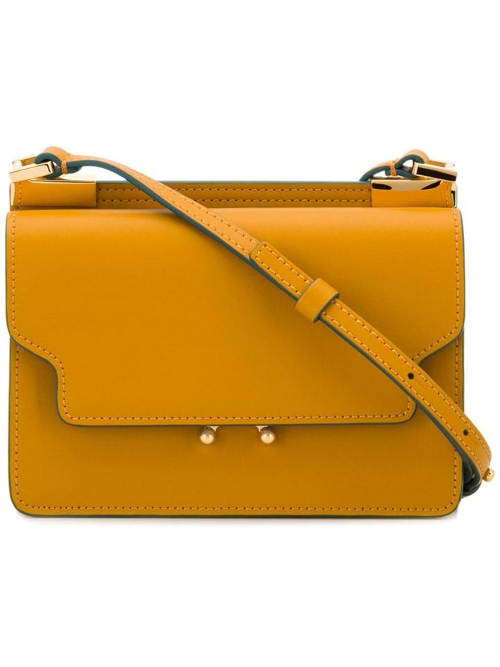 Marni Foldover Top Bag - Neutrals