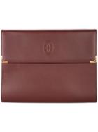 Cartier Vintage Clutch Hand Bag - Red