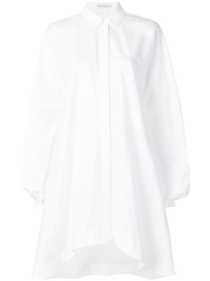 Jw Anderson Plain Shirt Dress - White