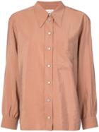 Lemaire Boxy Longsleeved Shirt - Nude & Neutrals