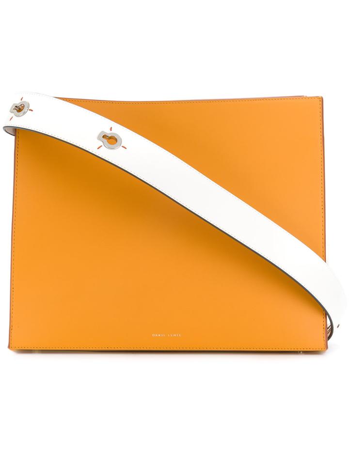 Danse Lente Rectangular Tote Bag - Yellow & Orange