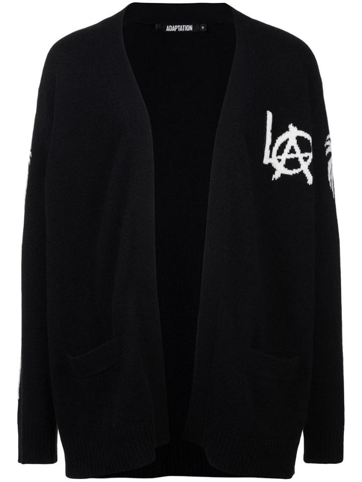 Adaptation Boxy Cardigan - Black