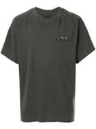 Daniel Patrick Rear Logo Print Boxy T-shirt - Grey