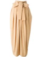 Yves Saint Laurent Vintage Bow Detail Maxi Skirt