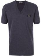 Dolce & Gabbana V-neck T-shirt - Grey